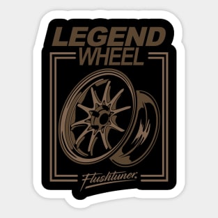 Legend wheel Volk rays CE28 JDM bronze Sticker